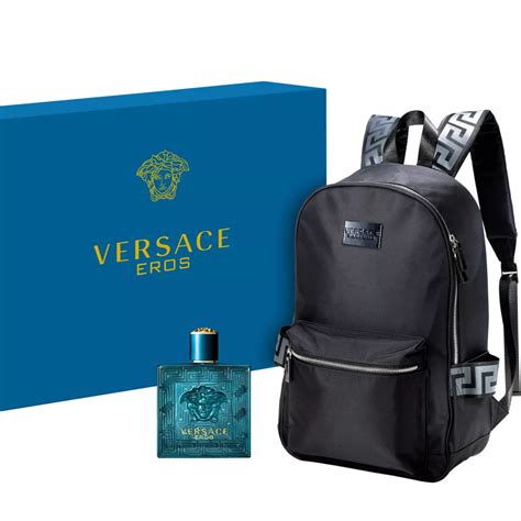 versace backpack cologne gift set